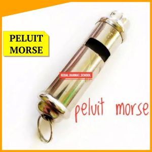 Peluit Morse Pramuka Training Whistle Besi Stainless Steel