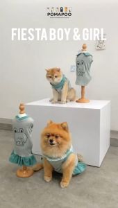 Fiesta Tank & Dress - Baju Kucing dan Baju Anjing POMAPOO Premium Berkualitas