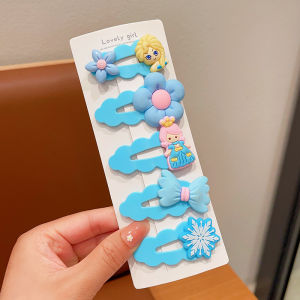 กิ๊บติดผมสไตล์เกาหลีสำหรับเด็กผู้หญิง กิ๊บติดผมด้านข้างสำหรับเด็กผู้หญิง ทรงหน้าม้า ทรงหางม้า ชุดกิ๊บติดผมสุดเก๋