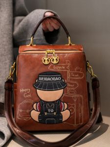 Túi Đeo Vai Đôi Thiết Kế Hoạt Hình Gấu Túi Đeo Vai Đơn Dung Tích Lớn Túi Đeo Vai Đôi Thiết Kế Ban Đầu Túi Đeo Vai Thường Ngày