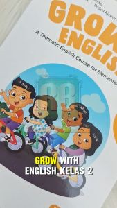 Grow with English Kelas 2 Kurikulum Merdeka Buku Belajar Bahasa Inggris Penerbit Erlangga Original