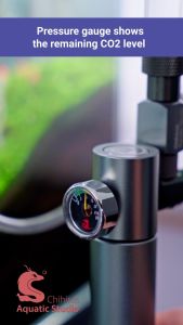 Chihiros Mini CO2 Regulator Kit Refillable Cartridge Aquascape Small Tank