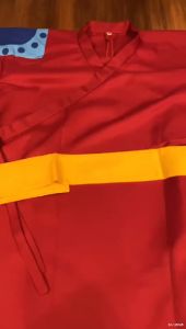 Anime One Piece Wano Country Monkey D.Luffy Cosplay Costume Kimono Belt Suit Adult Halloween Party Prop