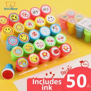 DISCO BEAR | Toxic-free Washable Cartoon Student Reward Stamps