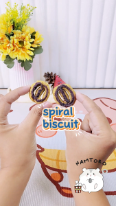 Hamtoro Spiral Biskuit I ExtraSalmon Oil & OATS I Best Treat Anti Rontok Semua Jenis Hamster