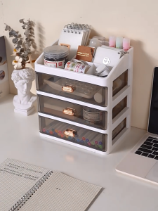 Homepeas® Makeup Storage Box Cosmetic Organizer Skincare Case Dustproof