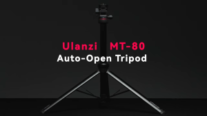 Ulanzi MT-80 Auto-Open Tripod & Light Stand 2M with Universal 1/4″ Mount (T171A)