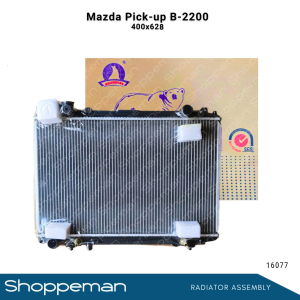 16077 MAZDA PICK UP B2200 B-2200 RADIATOR ASSEMBLY A/T 400x628x26mm PA26 1ROW F2P5-15200D