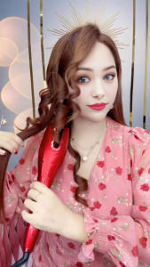 Automatic Hair Curler Wands 28mm LED Temperature Display Auto Curling Irons Ceramic Hair Waver Looper Hair Curly Styling Tools