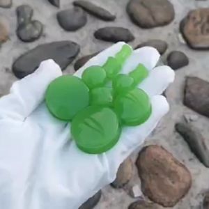 2PCS Khuyên Tai Hình Trống Thời Trang Màu Xanh/Đỏ Có Đèn Ngủ Kiểu Punk Trang Sức Thân Thể
