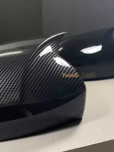 READY STOCK ! HONDA BRV 2016-2022 TOP SIDE MIRROR COVER Side Review Mirror Protector M Power Style Carbon Fiber Pattern
