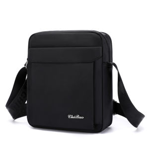 Chibao กระเป๋าสะพายข้างผู้ชายกระเป๋าสะพายไหล่เดียวกระเป๋าเป้อเนกประสงค์แบบลำลองกระเป๋าผ้าอ๊อกฟอร์ดกระเป๋าผ้าใบผู้ชายสำหรับการเดินทางเพื่อธุรกิจ