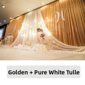 Wedding Decoration Background Voile
