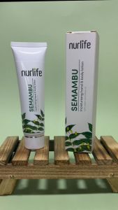 Nurlife Semambu PLUS Lotion for Sensitive/Dry Skin - Gentle Neem Leaf Extract & Shea Butter Formula for Babies & Toddlers (50G)