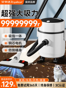 Royalstar Vacuum Cleaner Powerful Suction Pet Hair Removal Industrial Grade Noise Reduction Carpet Cleaning Machine Home Use