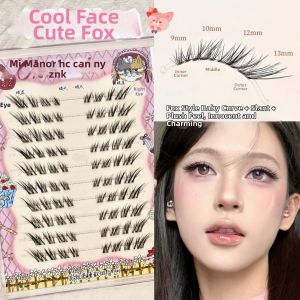 znk | Natural Densely Fluffy Fox Style Eyelashes
