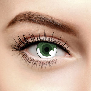 VISUASHOW Myopia -1.00 to -8.00 Douma Tanjir Anime Cosplay Colored Contact Lenses Soft Pupil Demon Slayer Beauty Colorcon