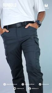 BISA COD Celana Pria Panjang Cargo Gunung Outdoor Hikemore Runbold Terbaru