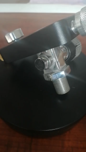 Scuba Diving Tanks Refill Adapter Set Oxygen Cylinder Adapter Outdoor Diving Accessory Metal with Pressure Meter Hose