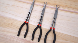 Kẹp Bug Plug Tool-Hive kẹp mũi nhọn dài 280mm dụng cụ tháo dây Bug Plug ô tô phụ kiện sửa chữa gia đình tiện dụng