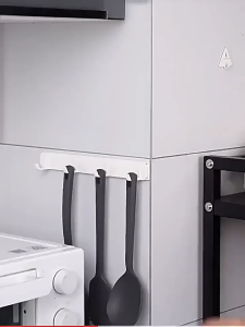 Gantungan Alat Dapur Pakaian Tarik Tempel Serbaguna Extendable Hook Strip Non-Berlubang Multi-Fungsi