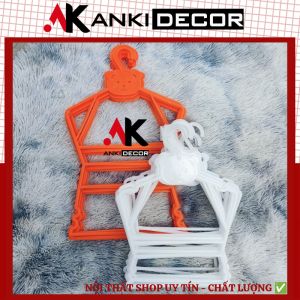 Móc bộ treo quần áo trẻ em móc bộ gấu treo quần áo móc bộ mèo treo quần áo bé móc treo quần áo bộ cho bé Anki Decor