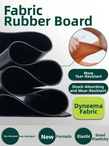 QHRUBBER | Wear-resistant and Oil-proof Tear-resistant High-elastic Sealing Cloth Reinforced Rubber Sheet 235mm