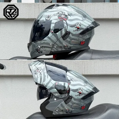 ORZ | Flip-up Double Visors Bluetooth-ready Helmet