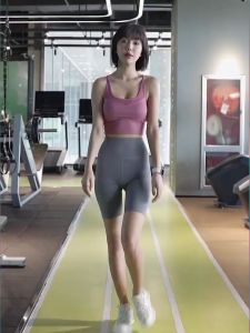 MATOUGUI Bra Tali Ganda Sport Bra Push Up BH Double Layer Push Up Bra Olahraga Yoga Kebugaran Bra