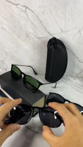 Asti Optik - Kacamata Hitam Pria & Wanita Pilot  Polarized Photocromic Lens Aviator Aluminium Sport dan Travel Elegant Sunglasses Free Hardcase Original Kacamata Gaya Siang Malam Minus Kekinian Viral korea Terbaru 2022 Anti silau Fashion