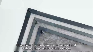 BOBO Window Screen Magnetic With Buckle Screen for Window DIY Adjustable Size Anti Mosquito Net for Window Screen Net