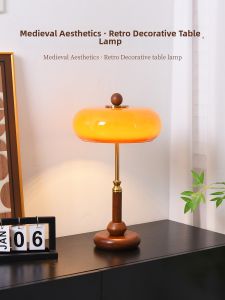 YOULIMEIJIA | Vintage French Retro Luxury Lamp for Bedroom Nightstand Gift
