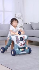 Xe Tập Đi 6 in 1 Đa Năng Kiêm Xe Chòi Chân Xe Bập Bênh Xe Scooter Kèm Đồ Chơi Vui Nhộn Cute Phù Hợp Cho Trẻ Từ 0-6 Tuổi