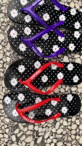 Tông nữ hoa quai mềm dép kẹp đi biển đi mùa hè thoáng mát êm chân giá rẻ mã nu68