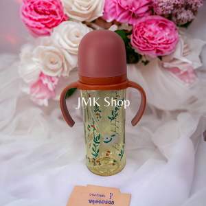 botol susu PPSU model mirip pigeon 330ml BPA FREE tahan hingga 2 tahun