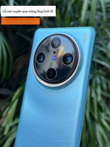 Miếng Dán Ống Kính Điện Thoại Di Động Vivo X100 pro Có Lỗ Tròn Nhỏ Miếng Dán Bảo Vệ Ống Kính PET Mờ Cho Vivo X100 X100S X200 X200 pro