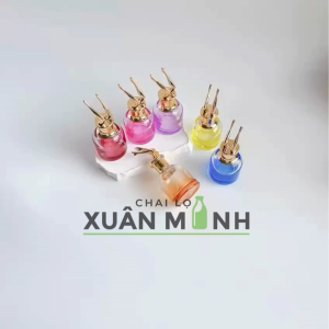 Vỏ rỗng chai đựng nước hoa 30ml kiểu nổi loạn cao cấp thiết kế dày dặn nhiều màu.