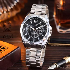Jam Tangan Pria - SC6678G-TGL-RT-Jam Rantai Pria Tanggal Movt-CL