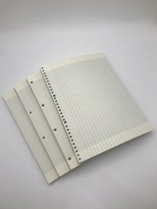 Thickened Line A4 European Style Foreign Language Writing Practice Loose Leaf Core 2 Hole 4 Hole 30 Hole Notebook