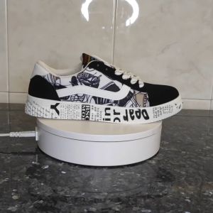MELODY Korean Fashion Low Cut Rubber Shoes: Stylish & Comfortable Sneakers