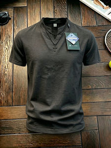 V-Neck Breathable Quick-Dry T-Shirt
