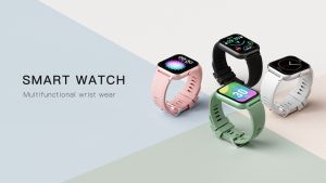 Simbojoy SmartWatch Jam Pintar Full Touch Screen 1.83inci Olahraga BT Call Jam Tangan Wanita/Pria