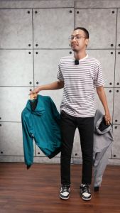 Jaket Parasut Pria Distro 2 in 1 Multifungsi Evernext Jacket Royce Outdoor Premium Branded