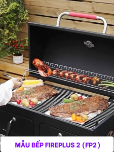 [GIFT] Bếp Nướng than hoa bếp nướng BBQ GRILL ngoài trời Lò nướng than ngoài trời - Phù hợp dã ngoại nướng sân vườn nướng homestay