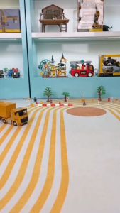 GLW Rail Container Parking  Construction Vehicles Toys for Kids by WISHLAND