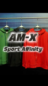 AM-X 4001 Zip Up HOODIES Men Women Long Sleeve Streetwear Casual Wear Size M 2XL 3XL 4XL 5XL 230 g cvc Cotton