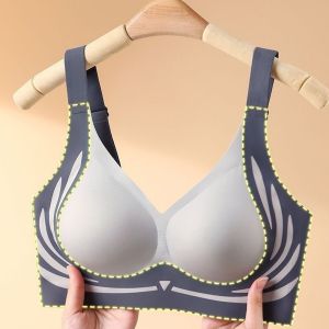 M-3XL One-piece Seamless Bra Soft Support Small Chest Push Up Bra Women Non-wired Comfort Bra Lingerie