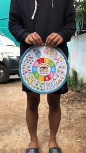 CUCI GUDANG MAINAN PAPAN DART BOARD MAGNET GAME SIZE 17\\\" UKURAN BESAR 43 CM DAYA TARIK MAGNET SANGAT KUAT