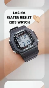 (L01) Lasika Digital Waterproof Kids Watch / Jam Tangal Digi Comel Casual Budak