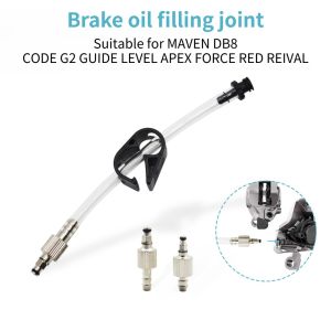 Hydraulic Brake Bleed Fitting Kit for Bicycles Compatible with Guide Level Maven DB8For oil filling of SRAM brake systems